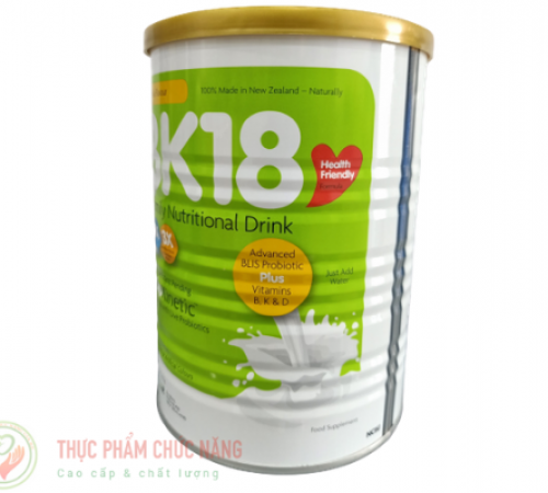 Thực phẩm chức năng bột dinh dưỡng sữa non gia đình BK18 hổ trợ hồi phục rẻ